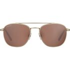CARROLL, Matte Light Gold-Mineral Polarized Drivers Cat 2 to 3, hi-res image number null